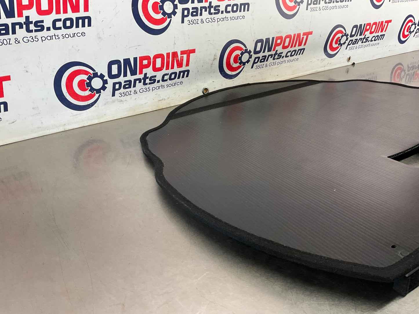 2004 Nissan 350Z Convertible Rear Trunk Spare Tire Cover Subfloor OEM 14BEQE9 - On Point Parts Inc