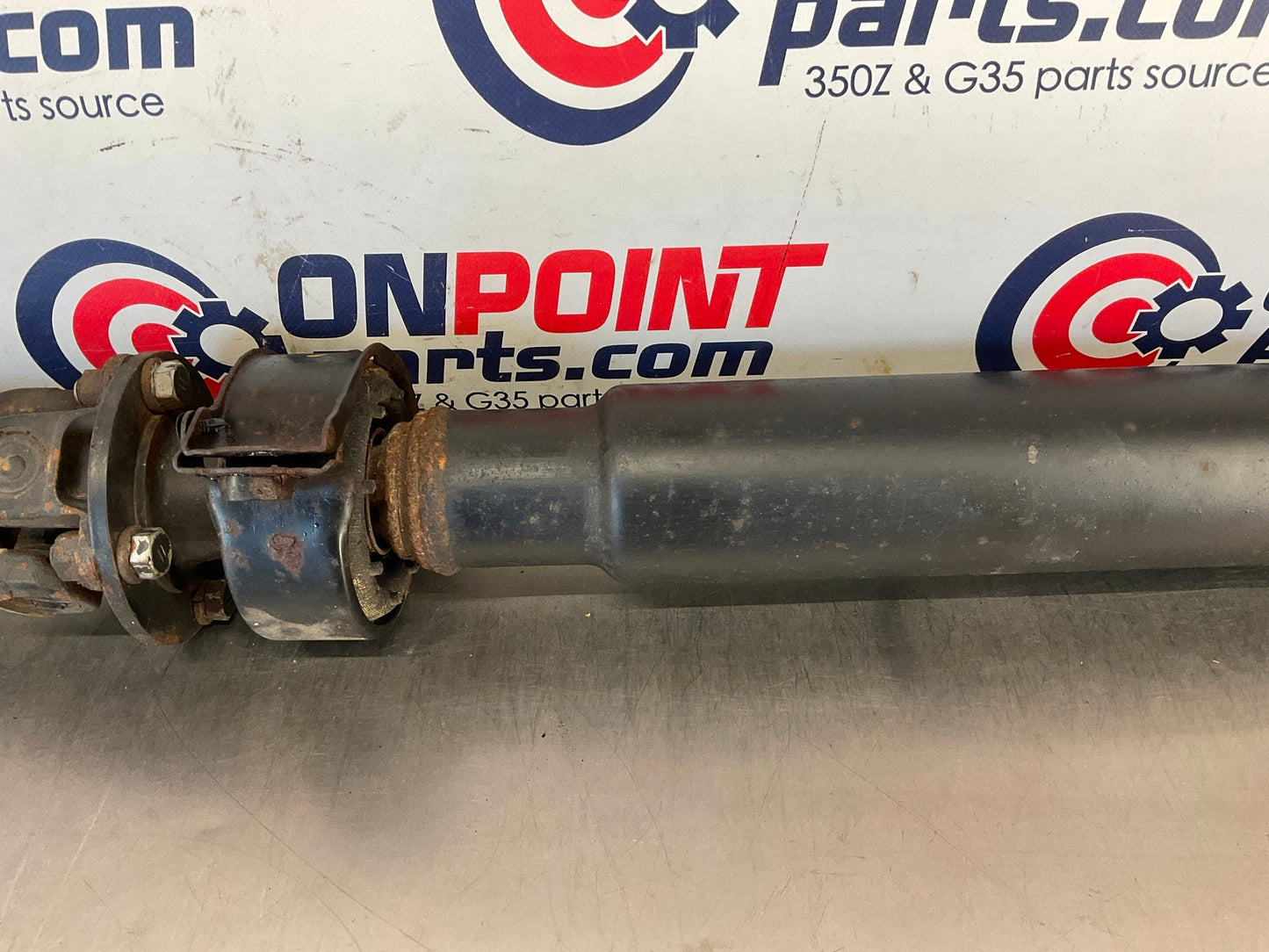 2003 Infiniti G35 Sedan 2 Piece RWD Rear Wheel Drive Shaft Manual OEM 15BDDE0 - On Point Parts Inc