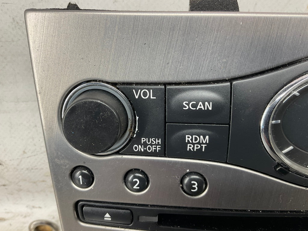 2013 Infiniti G37 Center Dash AC Radio CD Controls OEM 12BCGEA - On Point Parts Inc