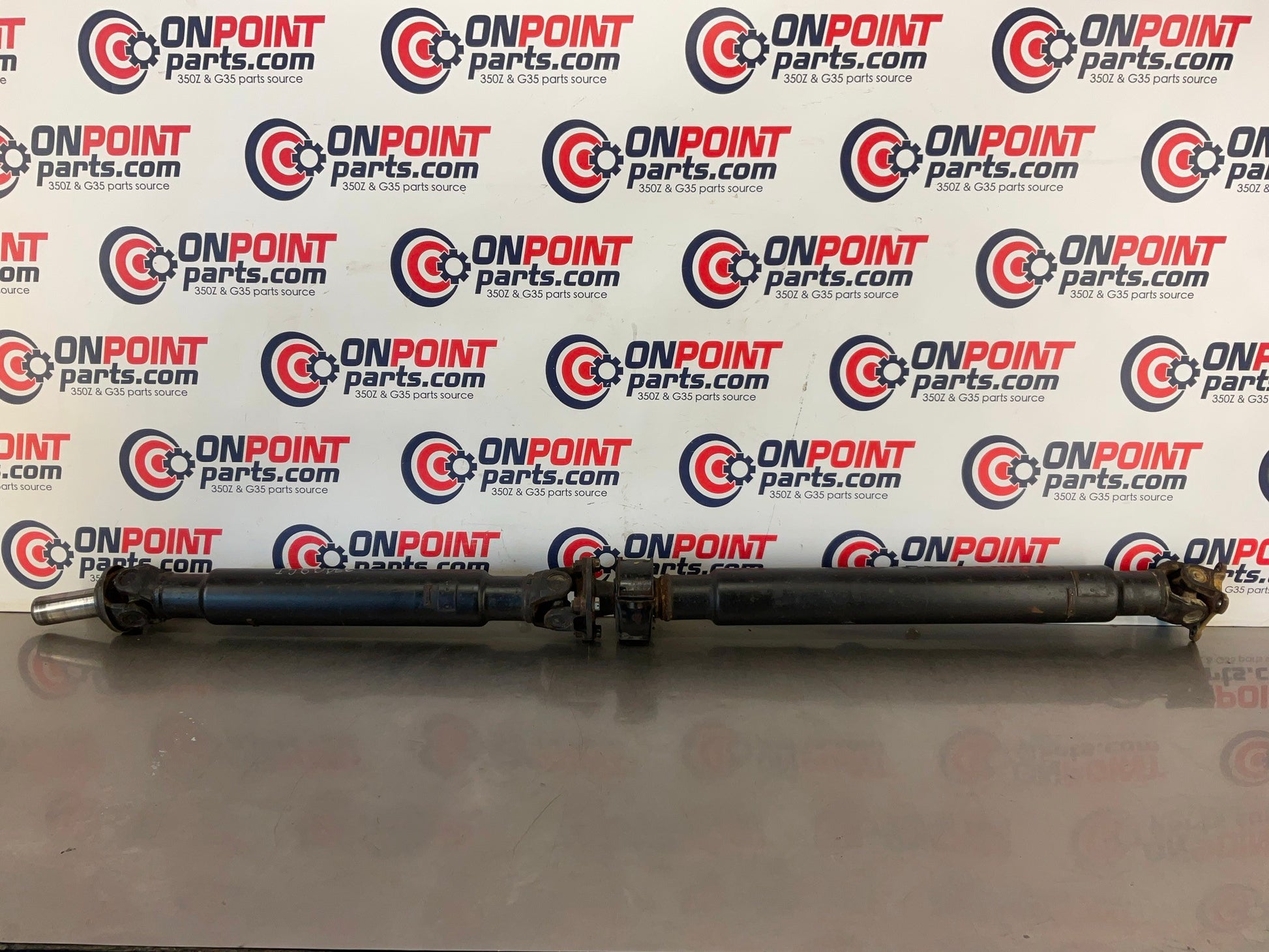 2003 Infiniti G35 Sedan 2 Piece RWD Rear Wheel Drive Shaft Manual OEM 15BDDE0 - On Point Parts Inc