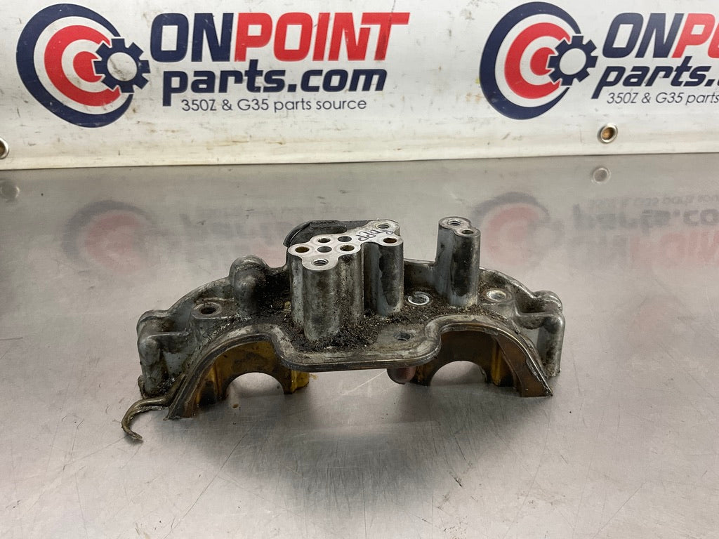 2004 Infiniti G35 VQ35DE Driver Left Cylinder Head with Crank Caps OEM 15BE4E0 - On Point Parts Inc