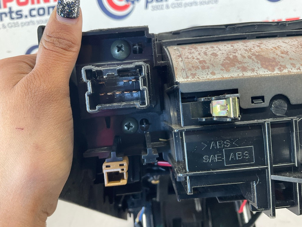 2003 Infiniti G35 Automatic Gear Shifter Bezel Trim Cup Holders OEM 22BDRDE7 - On Point Parts Inc