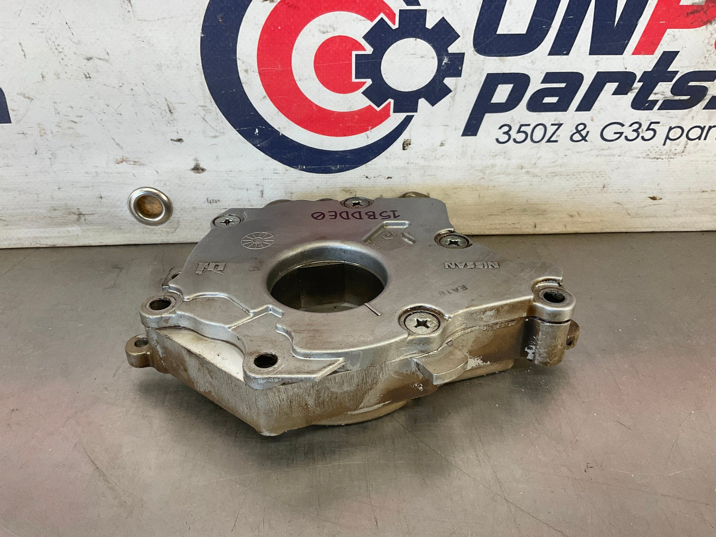 2003 Infiniti G35 VQ35DE Oil Pump Cooler Assembly OEM 15BDDE0 - On Point Parts Inc