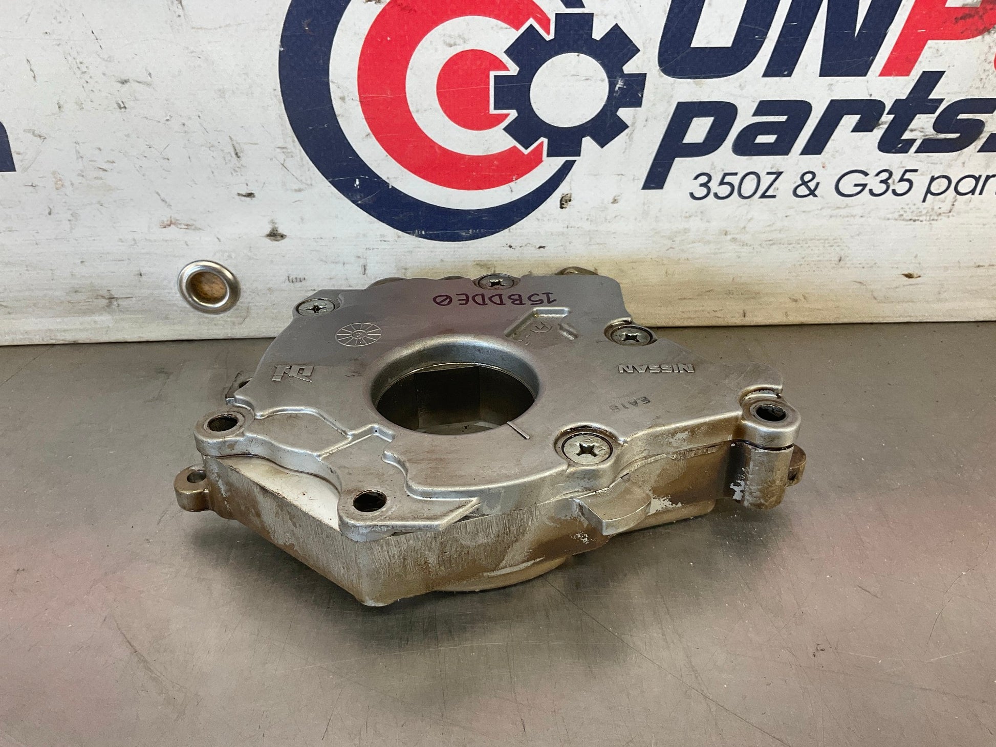 2003 Infiniti G35 VQ35DE Oil Pump Cooler Assembly OEM 15BDDE0 - On Point Parts Inc