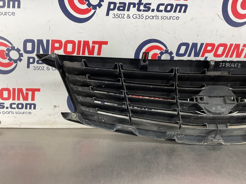2013 Infiniti G37 Sedan Front Bumper Upper Grille with Emblem 62310 OEM 12BCGE2 - On Point Parts Inc