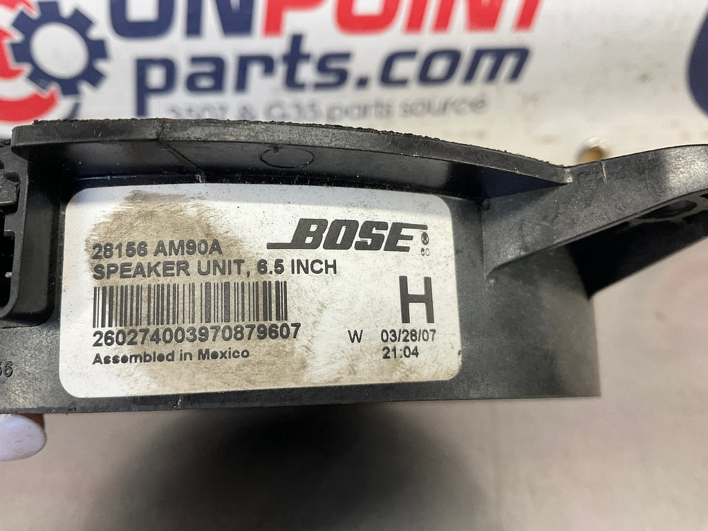 2007 Nissan 350Z Driver Left Bose Door Speaker 28156 OEM 21BBPDA