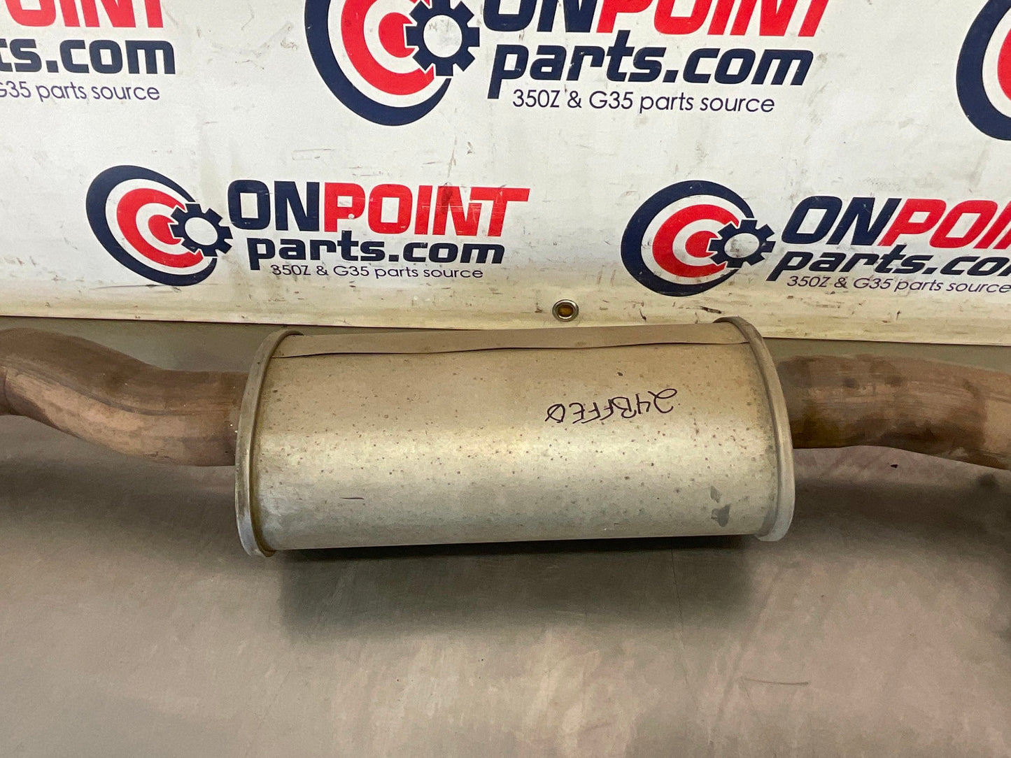 2005 Infiniti G35 Exhaust Midpipe Muffler Resonator 20300 OEM 24BFFE0 - On Point Parts Inc