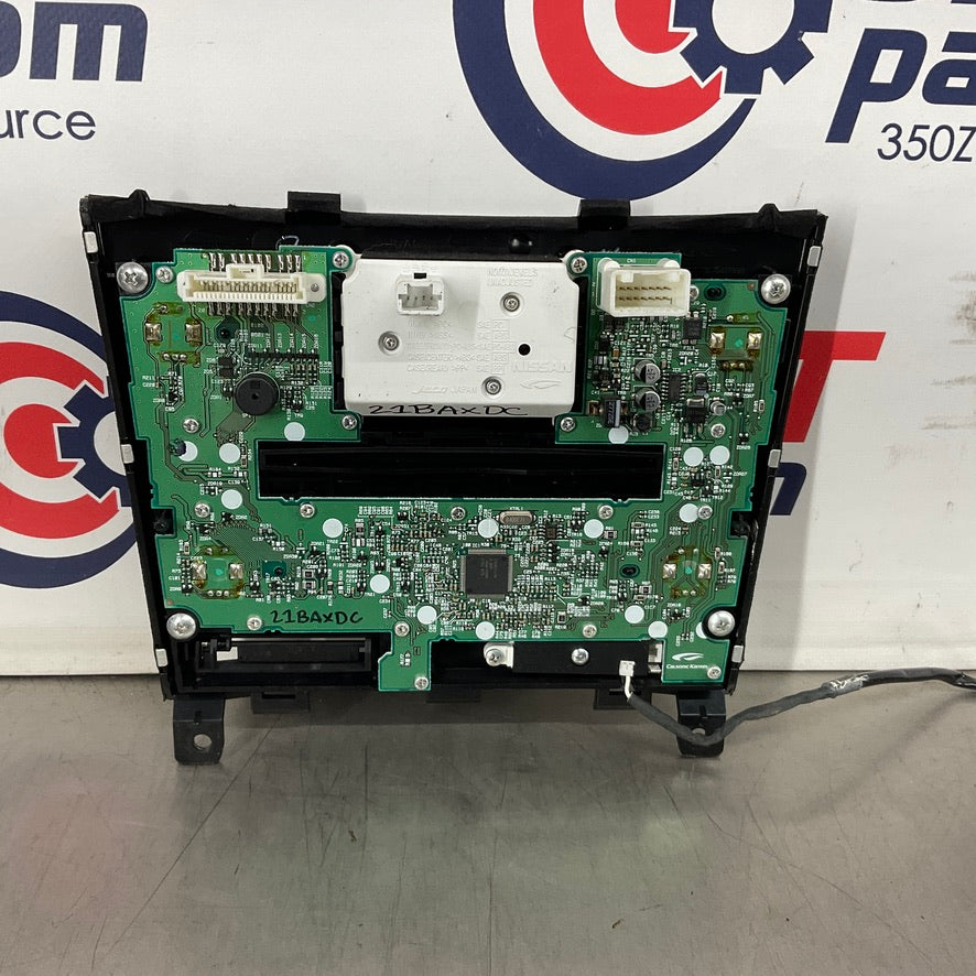 2008 Infiniti G37 Center Dash Clock AC Radio CD Controls 68260 OEM 21BAXDC - On Point Parts Inc