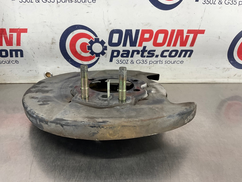 2004 Nissan 350Z Rear Brake Dust Covers Emergency Brake Hardware OEM 14BEQEA - On Point Parts Inc