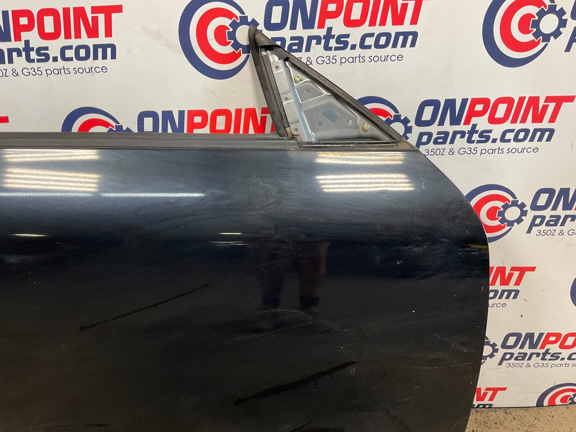 2005 Infiniti G35 Coupe Passenger Right Door Shell OEM 24BFFE1 - On Point Parts Inc