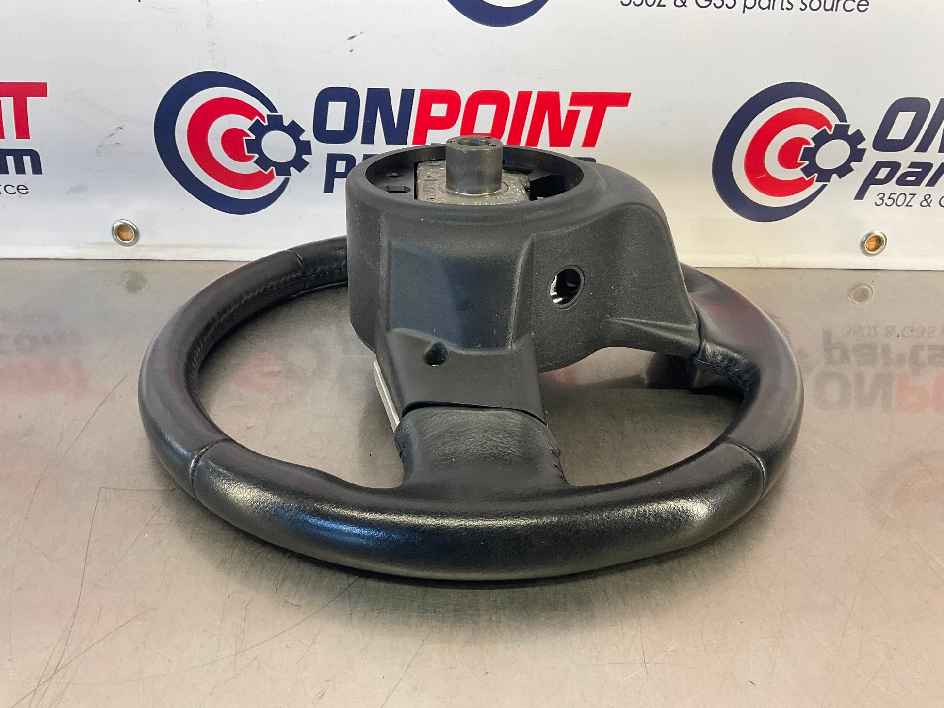 2008 Nissan 350Z Steering Wheel with Stereo Cruise Controls OEM 23BJMDA - On Point Parts Inc