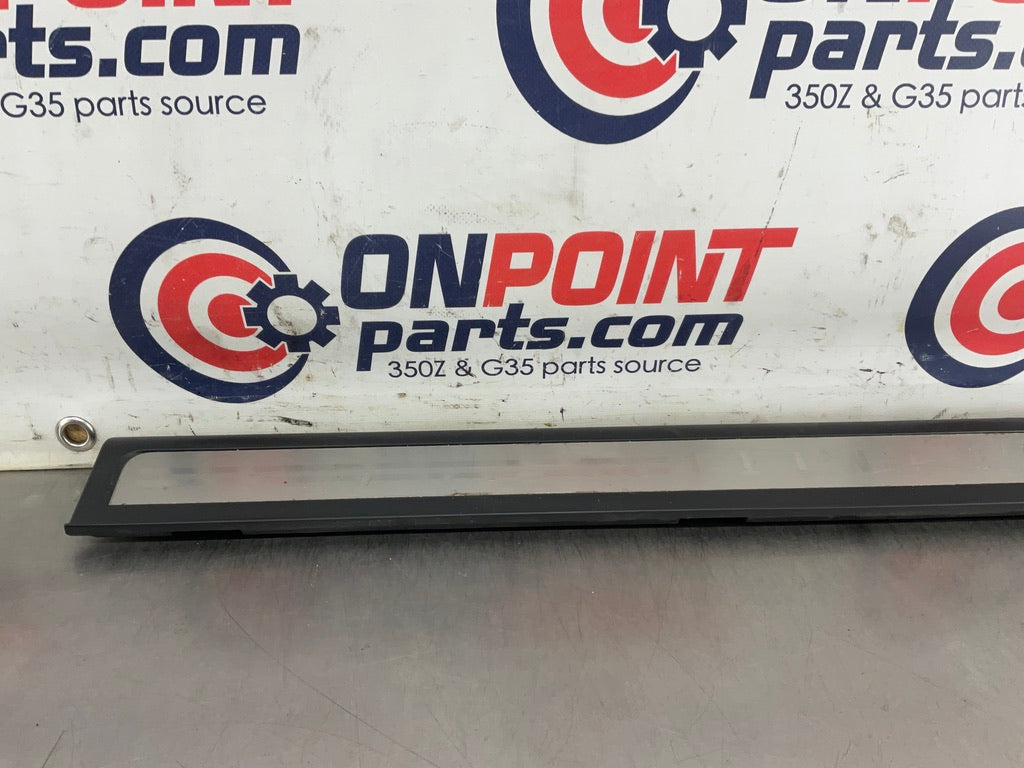 2005 Infiniti G35 Passenger Right Door Threshold Kick Plate Trim OEM 24BFFE - On Point Parts Inc