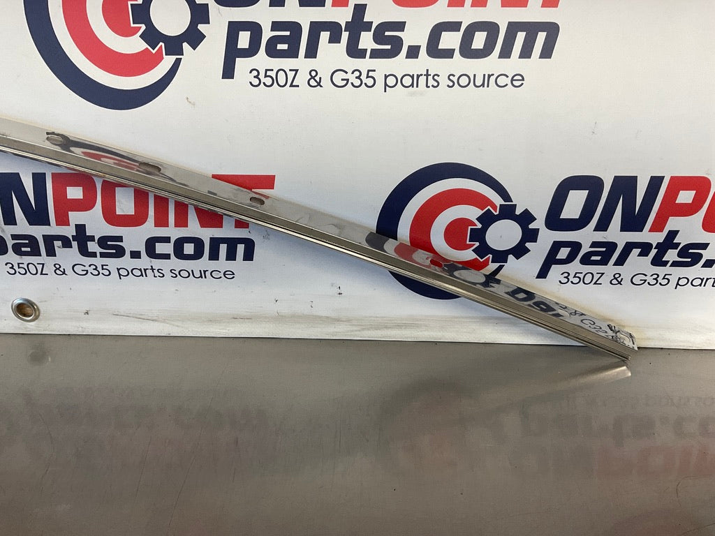 2012 Nissan 370Z Passenger Right A Pillar Weatherstrip Retainer OEM 24BDME2 - On Point Parts Inc