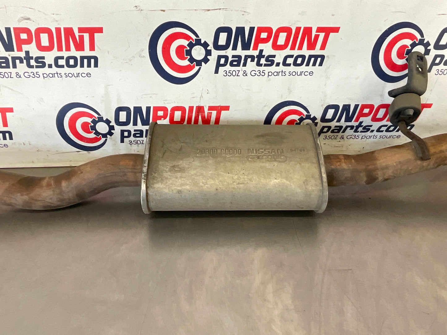 2005 Infiniti G35 Exhaust Midpipe Muffler Resonator 20300 OEM 24BFFE0 - On Point Parts Inc