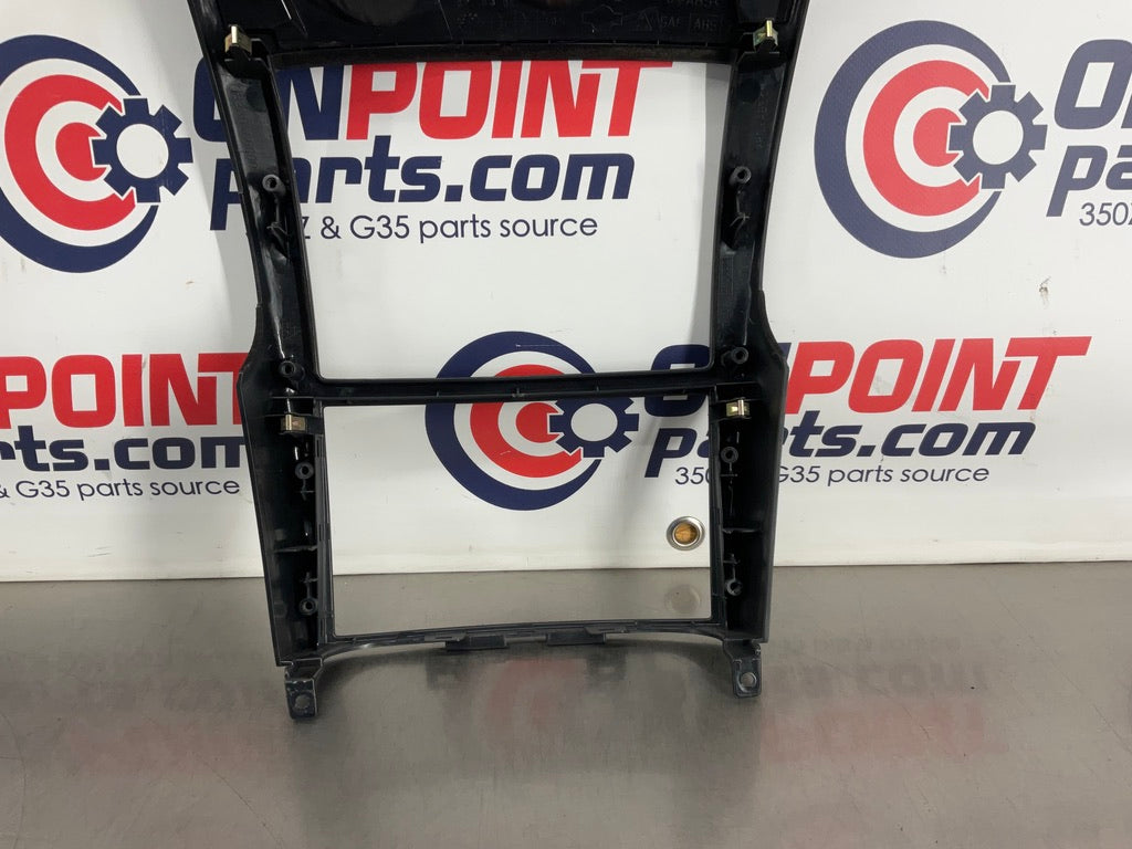 2003 Nissan 350Z Center Dash Instrument Bezel Cover Trim 68260 OEM 24BL7D7 - On Point Parts Inc