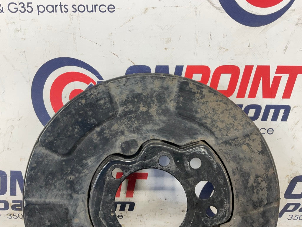 2003 Nissan 350Z Passenger Right Rear Brake Dust Cover Baffle Plate OEM 23BCPEK - On Point Parts Inc