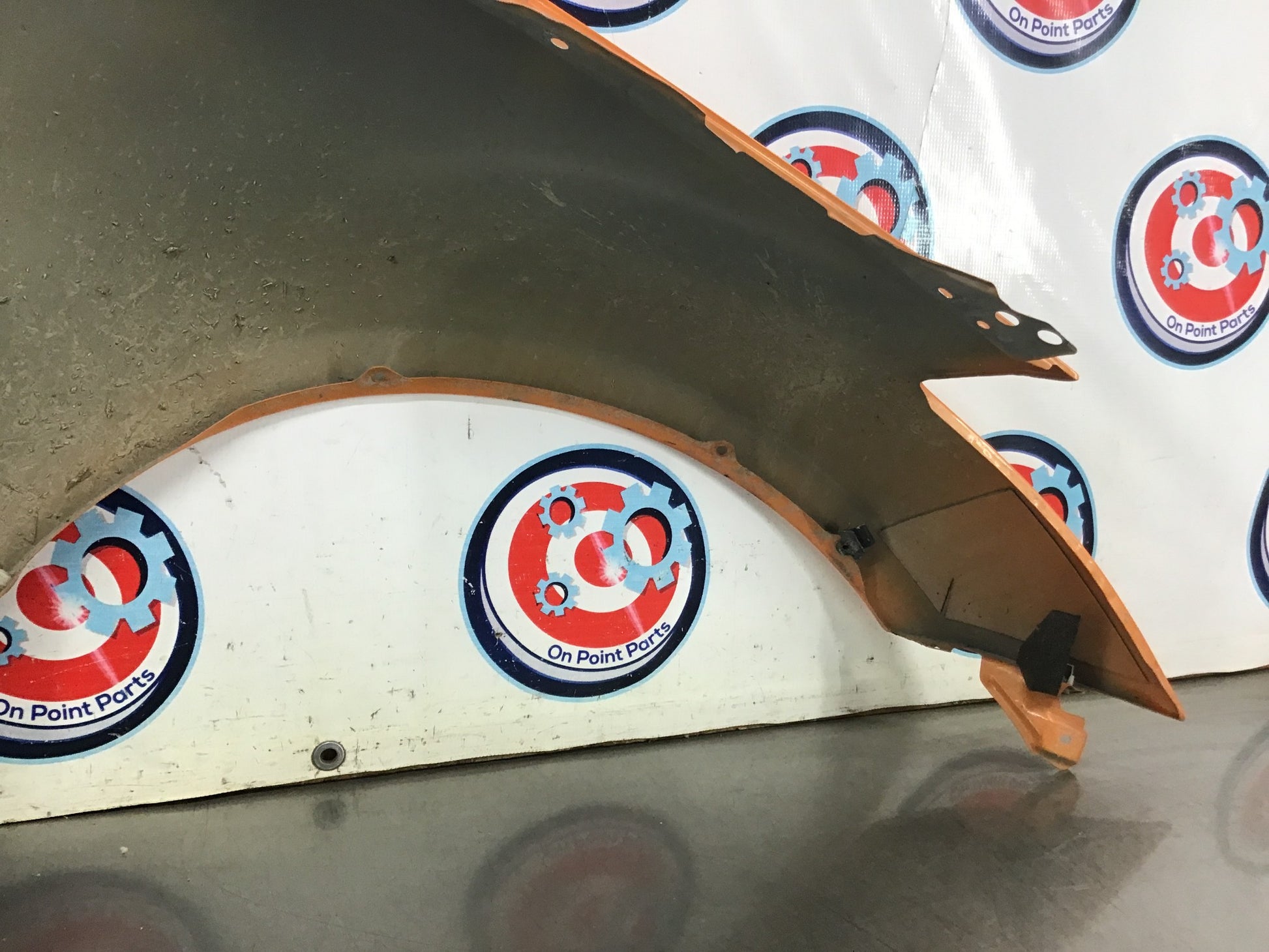 2007 Nissan 350Z Convertible Driver Left Front Fender with Emblem OEM 13BK4C5 - On Point Parts Inc