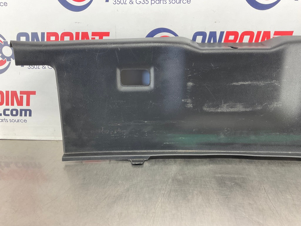 2008 Nissan 350Z Rear Trunk Latch Cover Trim 84992 OEM 13BASD8 - On Point Parts Inc
