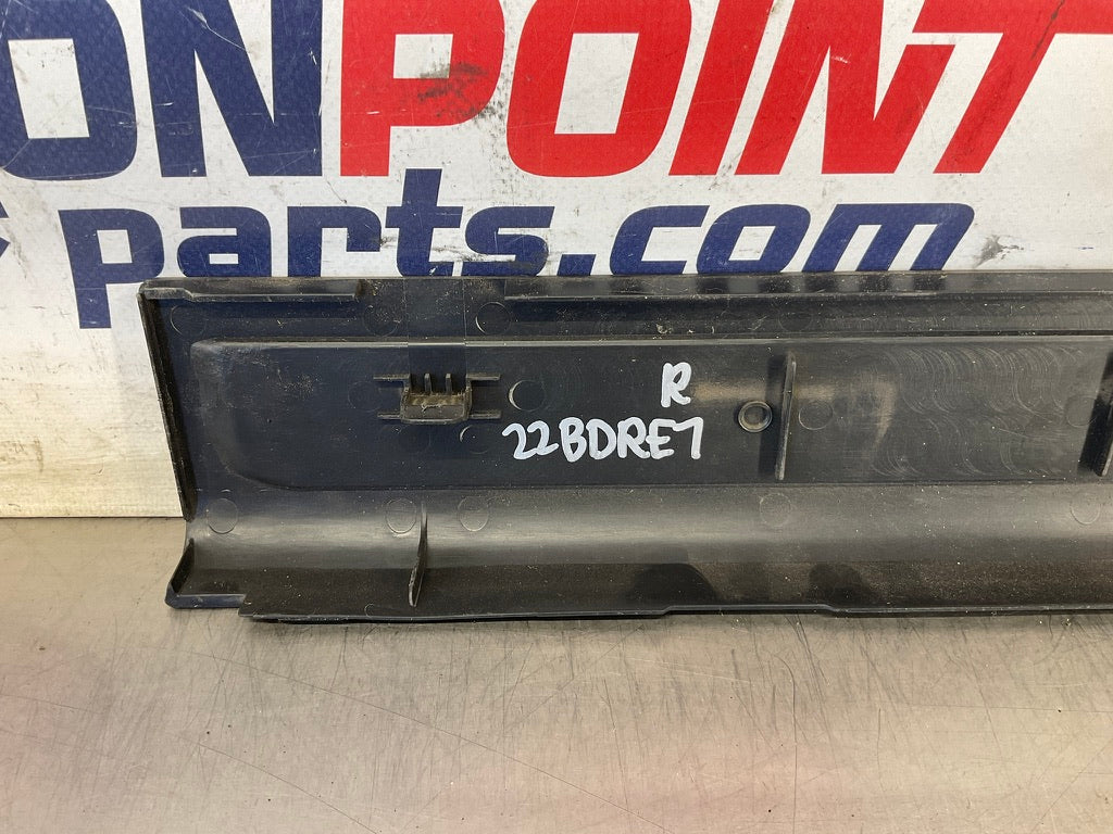 2003 Infiniti G35 Passenger Right Door Threshold Kick Plate Trim OEM 22BDRE7 - On Point Parts Inc