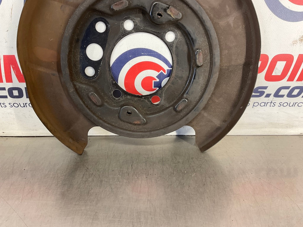 2004 Infiniti G35 Passenger Right Rear Brake Dust Cover Baffle Plate OEM 15BE4EK - On Point Parts Inc