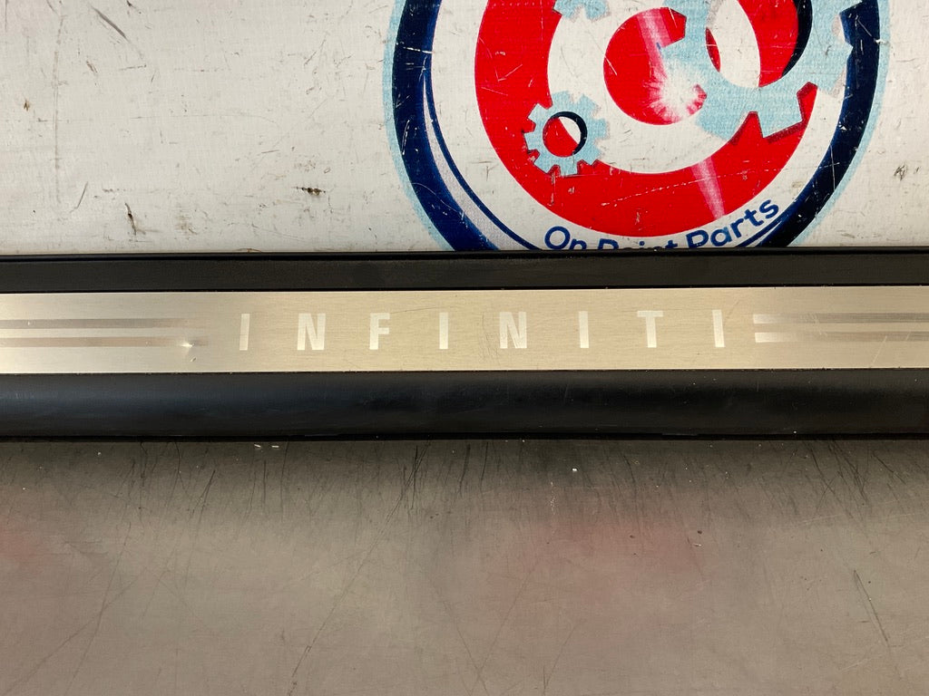 2006 Infiniti G35 Passenger Right Door Threshold Kick Plate Trim OEM 24BEXD7 - On Point Parts Inc