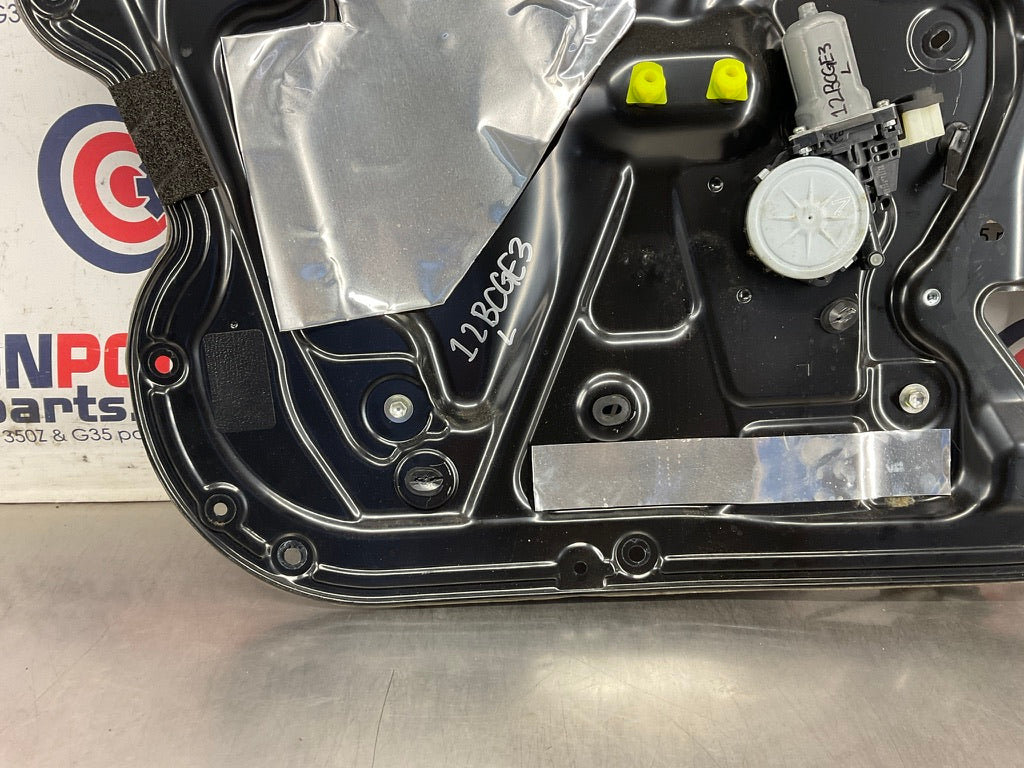 2013 Infiniti G37 Sedan Driver Left Window Regulator Motor Assembly OEM 12BCGE3 - On Point Parts Inc