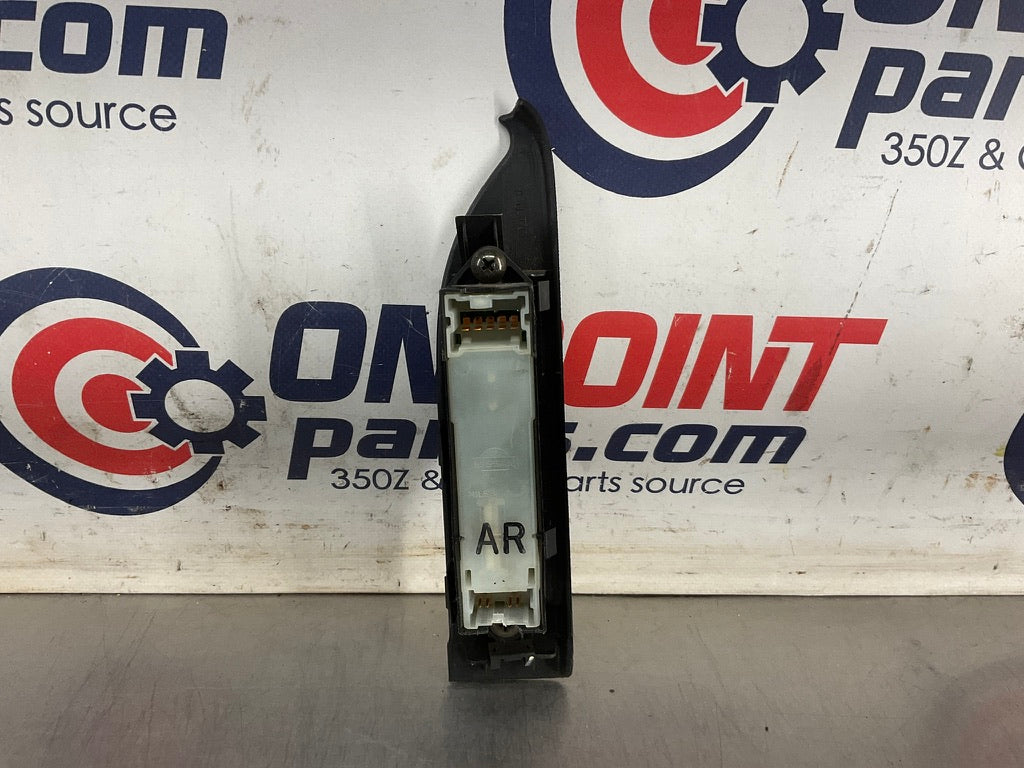 2004 Infiniti G35 Sedan Passenger Right Rear Window Switch 82960 OEM 15BE4EE - On Point Parts Inc