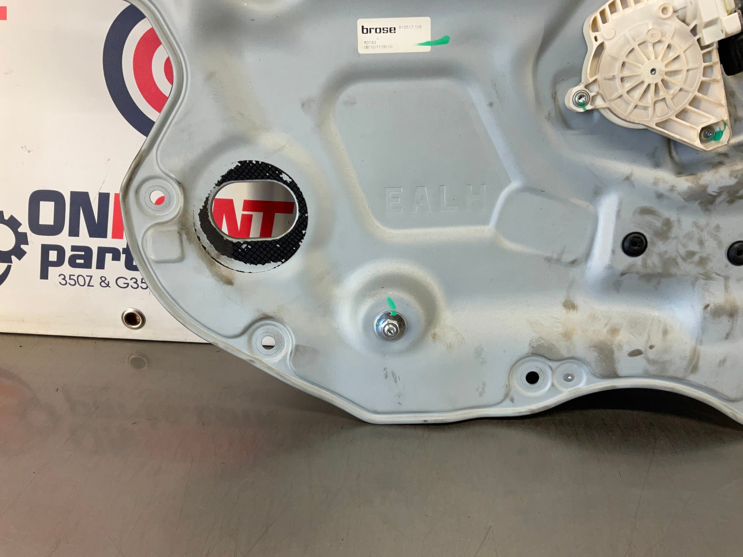 2012 Nissan 370Z Driver Left Window Regulator Motor Assembly OEM 24BDME3 - On Point Parts Inc