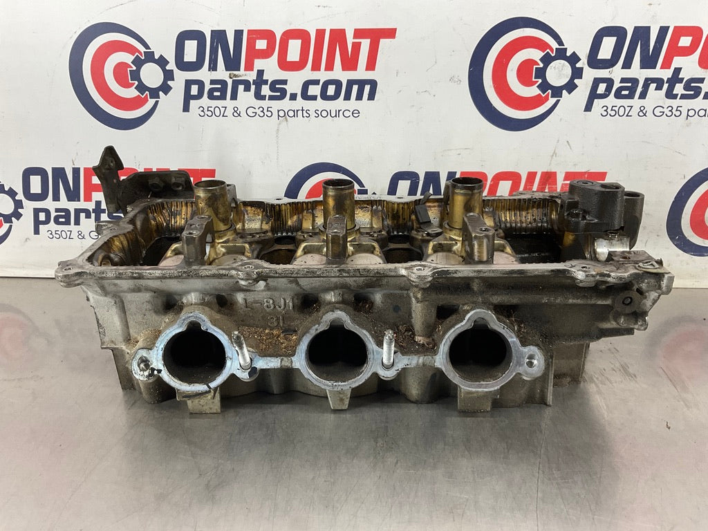 2004 Infiniti G35 VQ35DE Driver Left Cylinder Head with Crank Caps OEM 15BE4E0 - On Point Parts Inc