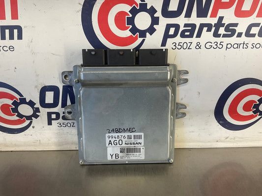 2012 Nissan 370Z ECU ECM Manual Engine Control Module V6 VQ37VHR OEM 24BDMEC - On Point Parts Inc