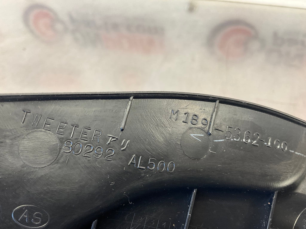 2003 Infiniti G35 Sedan Passenger Right Front Tweeter Speaker Cover OEM 15BDDEE - On Point Parts Inc