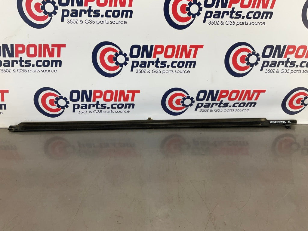 2008 Nissan 350Z Passenger Right Door Window Weatherstrip Moulding OEM 23BJMD3 - On Point Parts Inc