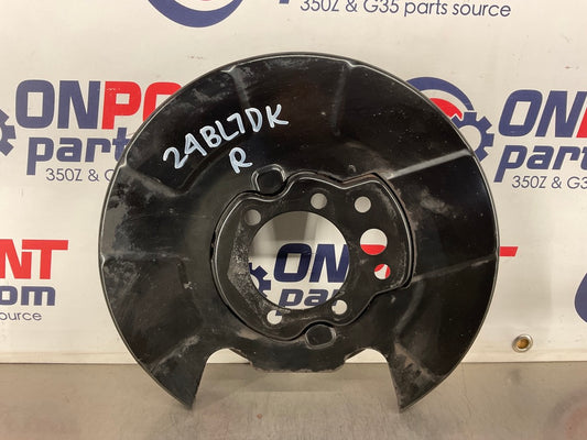 2003 Nissan 350Z Passenger Right Rear Brembo Big Brake Dust Cover OEM 24BL7DK - On Point Parts Inc