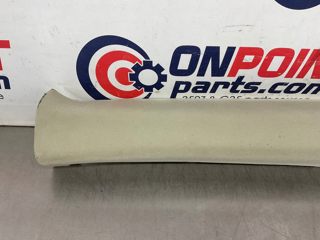 2003 Infiniti G35 Driver Left Interior Cloth A Pillar Trim 76912 OEM 13BEWE7 - On Point Parts Inc