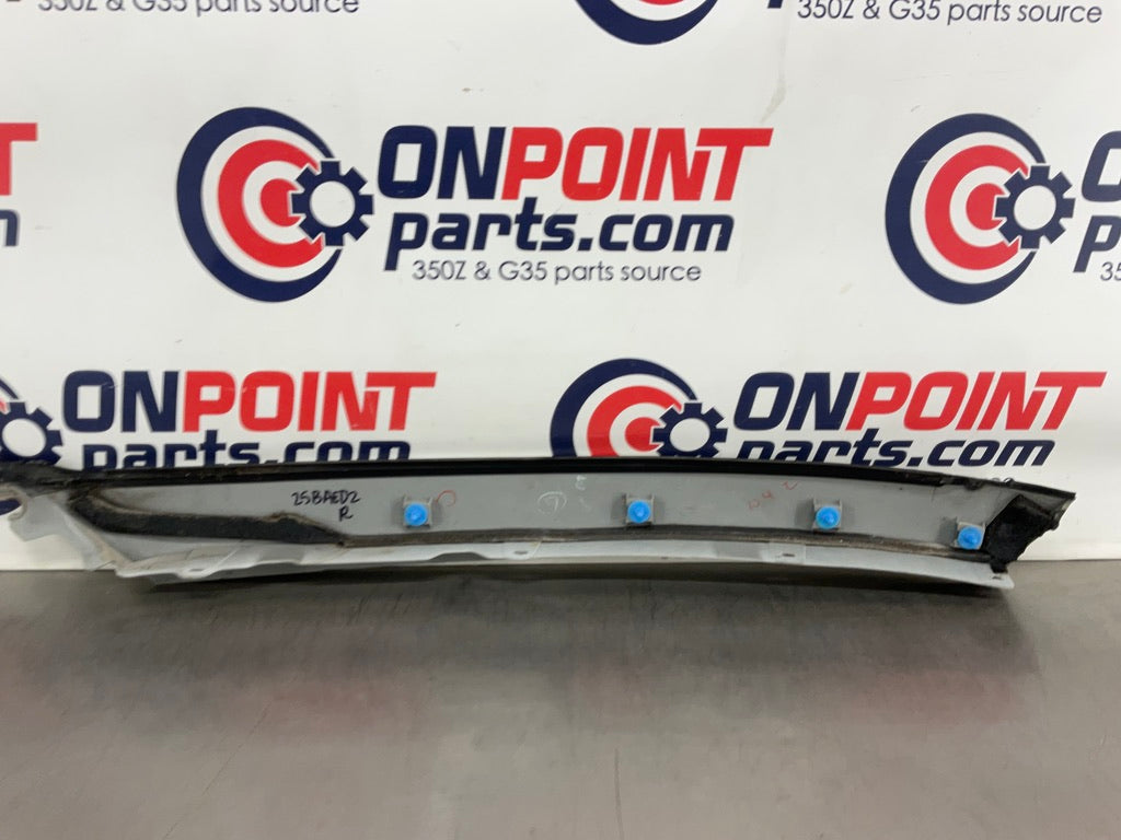 2005 Nissan 350Z Convertible Passenger Right Exterior A Pillar 76836 OEM 25BAED2 - On Point Parts Inc