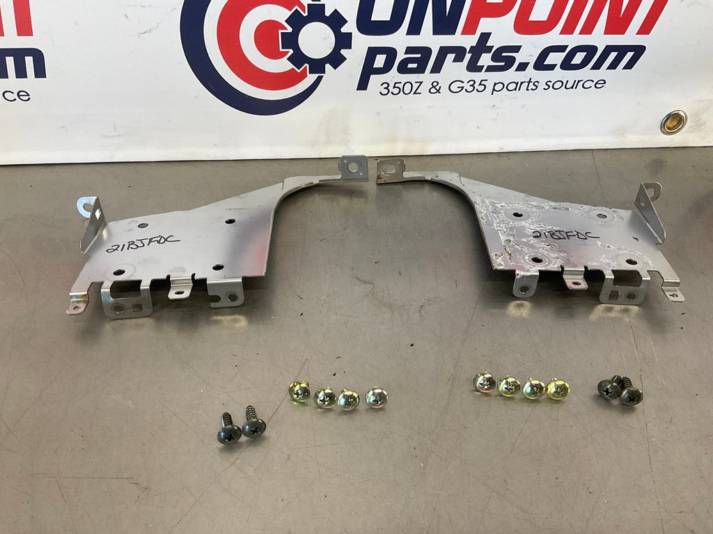 2006 Nissan 350Z Double DIN Stereo Mount Bracket and Hardware OEM 21BJFDC - On Point Parts Inc