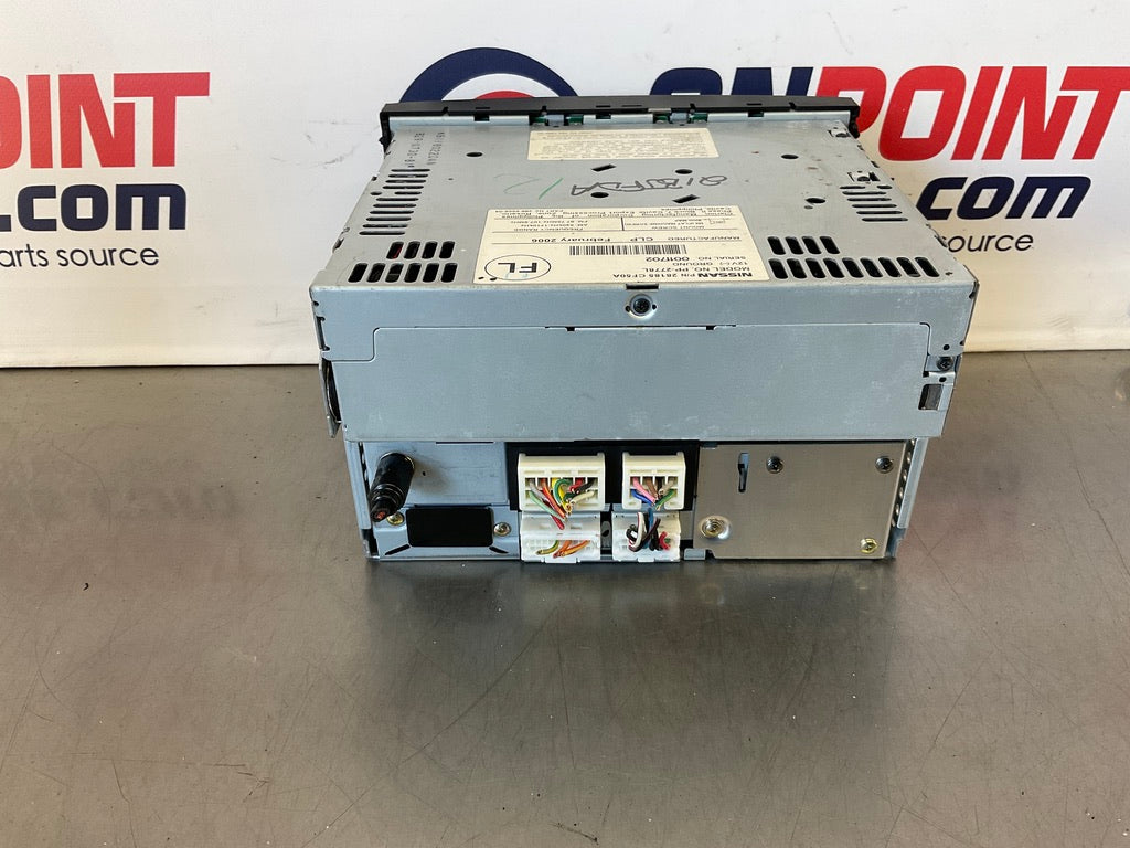 2006 Nissan 350Z Bose 6CD Stereo Radio Head Unit OEM 21BJFDA - On Point Parts Inc
