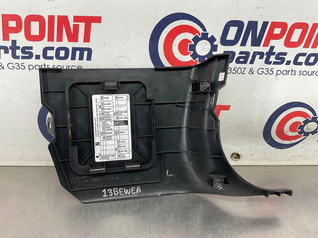 2003 Infiniti G35 Driver Left Fuse Cover Panel 66901 OEM 13BEWEA - On Point Parts Inc