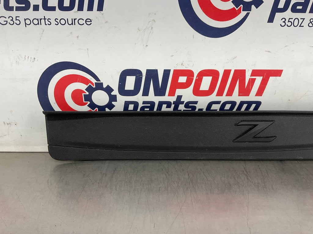 2010 Nissan 370Z Passenger Right Door Threshold Kick Plate 769B0 OEM 24BBBD7 - On Point Parts Inc