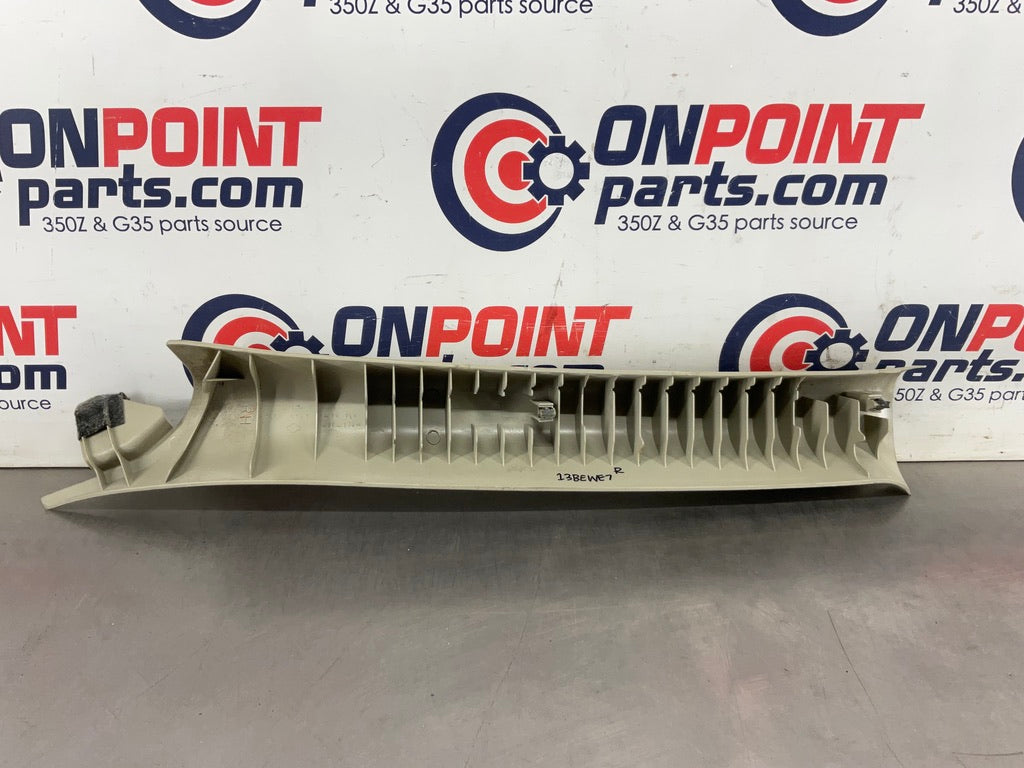 2003 Infiniti G35 Passenger Right Interior Cloth A Pillar Trim 76911 OEM 13BEWE7 - On Point Parts Inc