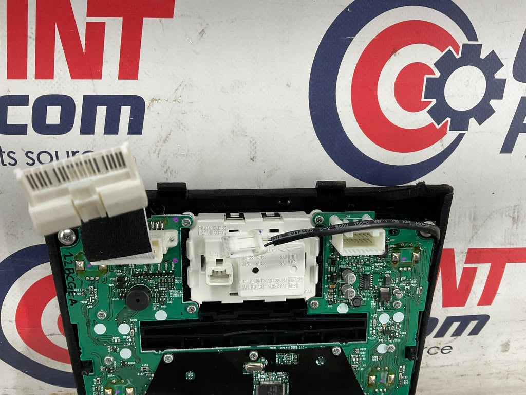 2013 Infiniti G37 Center Dash AC Radio CD Controls OEM 12BCGEA - On Point Parts Inc