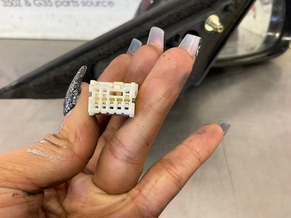 2003 Infiniti G35 Sedan Passenger Right Front Power Side View Mirror OEM 15BDDEE - On Point Parts Inc