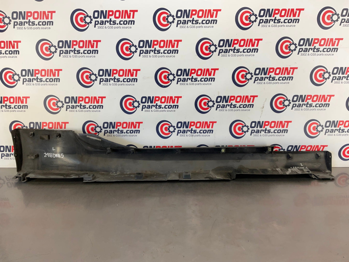 2012 Nissan 370Z Driver Left Rocker Panel Side Skirt 76851 OEM 24BDME5 - On Point Parts Inc