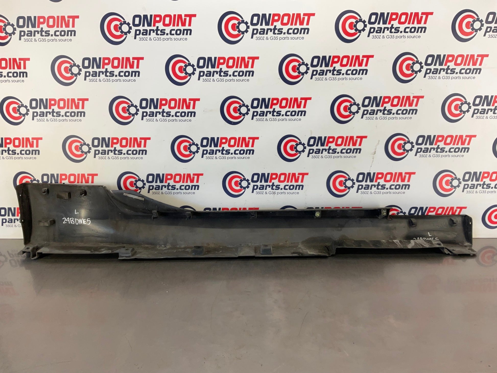 2012 Nissan 370Z Driver Left Rocker Panel Side Skirt 76851 OEM 24BDME5 - On Point Parts Inc