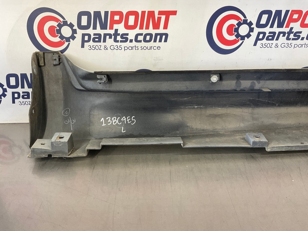 2008 Infiniti G35 Sedan Driver Left Sport Rocker Panel Side Skirt OEM 13BC4E5 - On Point Parts Inc