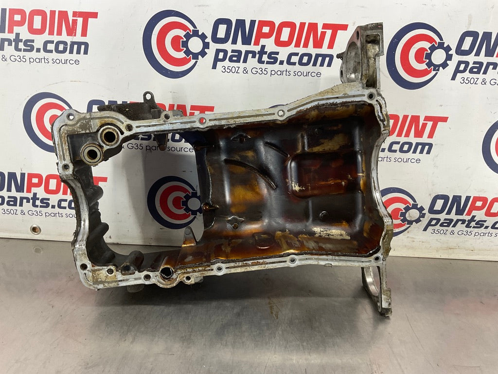 2004 Infiniti G35 VQ35DE Engine Upper Oil Pan OEM 15BE4E0 - On Point Parts Inc