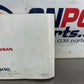 2004 Nissan 350Z Original Owner's Manual OEM 14BEQEC - On Point Parts Inc