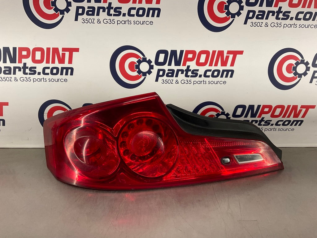 2003 Infiniti G35 Driver Left Tail Light Assembly OEM 11BJRD2 - On Point Parts Inc