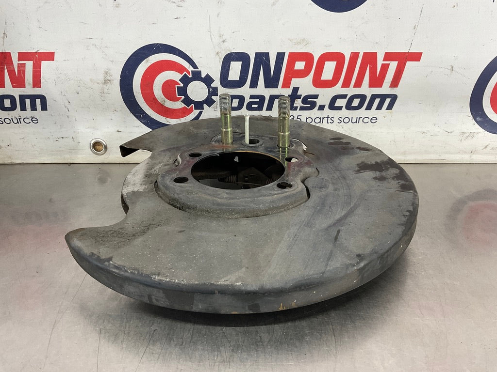 2004 Nissan 350Z Rear Brake Dust Covers Emergency Brake Hardware OEM 14BEQEA - On Point Parts Inc