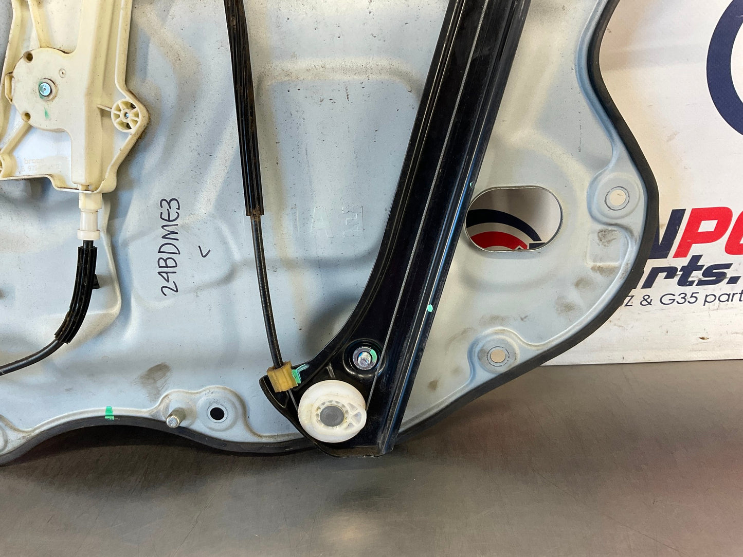 2012 Nissan 370Z Driver Left Window Regulator Motor Assembly OEM 24BDME3 - On Point Parts Inc